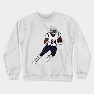 Antonio Brown New England Patriots Crewneck Sweatshirt